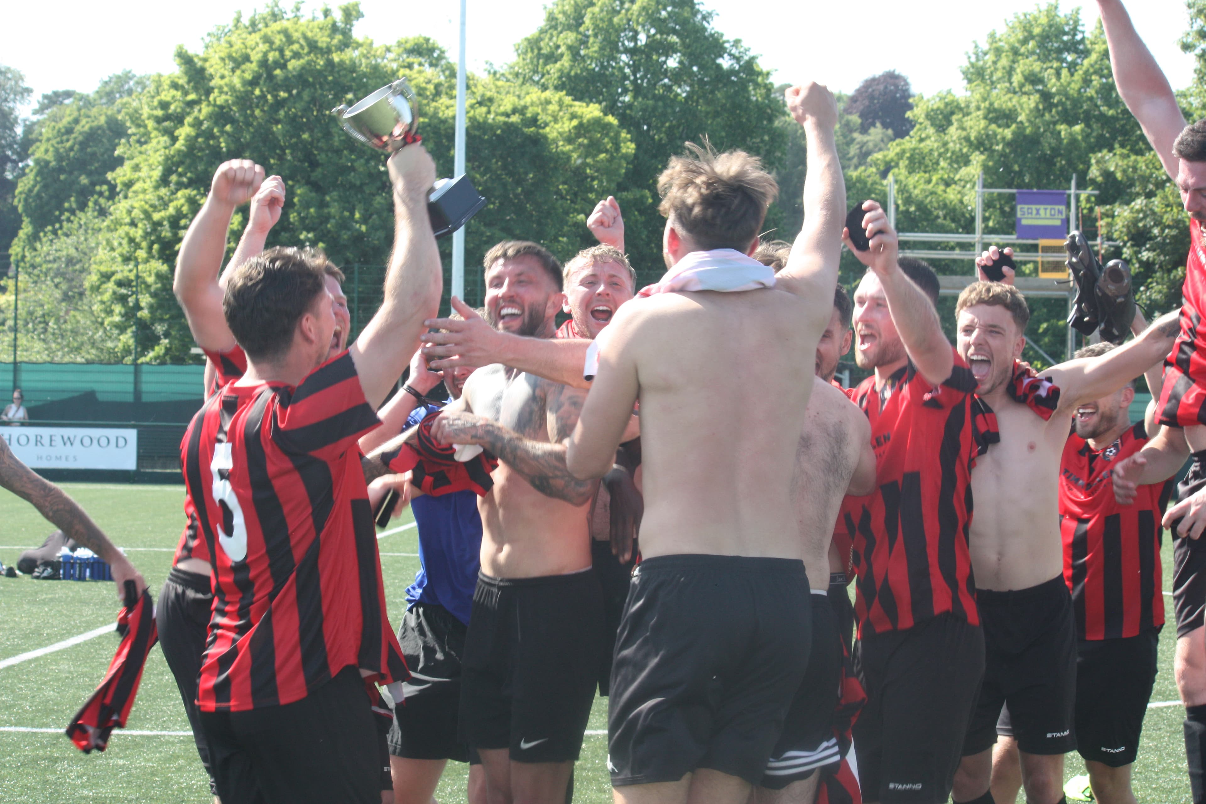 AFC Tukkers celebrating